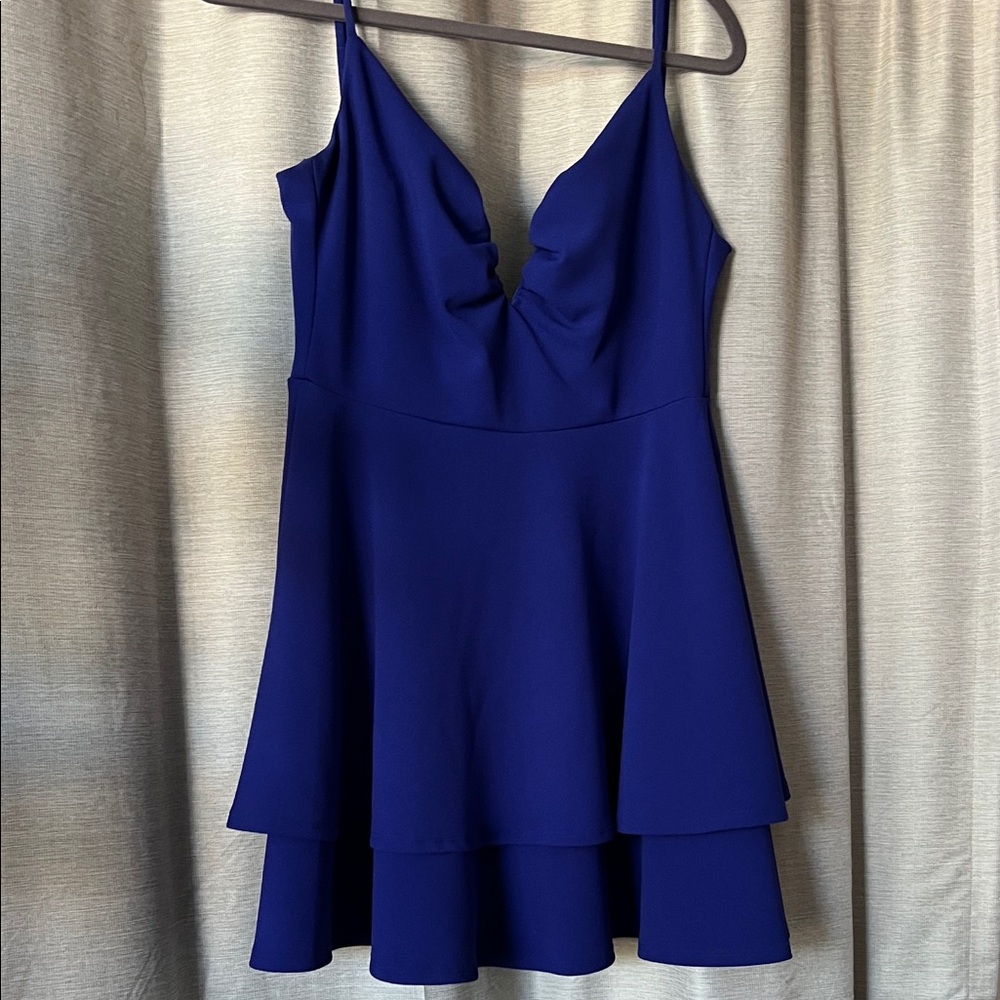 B Darlin Royal Blue Dress